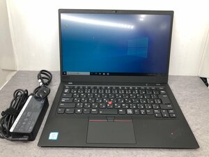 【Lenovo】ThinkPad X1 Carbon 6th 20KGS0JW00 Corei5-8350U 8GB SSD256GB WEBカメラ Bluetooth Windows10Pro 14inch フルHD 中古ノートPC