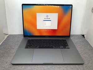 【Apple】MacBook Pro 16inch 2019 A2141 Corei7-9750H 16GB SSD1TB NVMe AMD Radeon Pro 5300M 4GB OS13 中古Mac US配列 充放電回数少