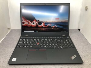 ジャンク【Lenovo】ThinkPad L15 Corei5-10210U 8GB SSD256GB NVMe Windows10Pro 15.6inch 中古PC タッチパッド、トラックポイント不良