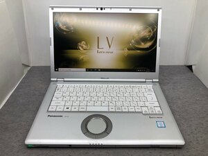 【Panasonic】Let'snote CF-LV7 Corei5-8350U 8GB SSD256GB WEBカメラ Windows10Pro 14inch フルHD 中古ノートPC 累積使用10570時間