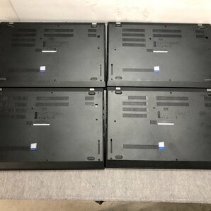 ジャンク【Lenovo】ThinkPad L580 4台セット 20LXS3Q600 Corei5-8250U 4GB ストレージ欠品 15.6inch 中古ノートPC 動作未確認 BIOS起動OKの画像4