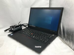 【Lenovo】ThinkPad T480s 20L8SEW600 Core i5-8250U メモリ8GB SSD512GB NVMe WEBカメラ Windows10Pro 14inch フルHD 中古ノートPC