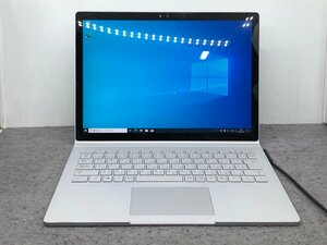 【Microsoft】SurfaceBook 1703 Corei7-6600U 16GB SSD1TB NVMe Windows10Pro 13.5inch 中古ノートPC バッテリ充電不可