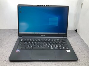 ジャンク【マウスコンピューター】X4-i5CMLAB Corei5-10210U 8GB SSD256GB NVMe Windows10Home 14inch FHD 中古ノートPC Windowsキー不良