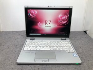 【Panasonic】Let'snote CF-RZ6 Corei5-7Y57 8GB SSD256GB Windows10Pro タッチパネル対応 10.1インチ 中古ノートPC 累積使用5730時間