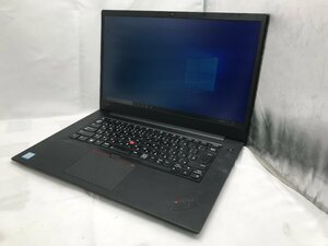 ジャンク【Lenovo】ThinkPad P1 Core i7-8750H 32GB SSD512GB NVMe Quadro P1000 Windows10Pro 15.6inch FHD 中古ノートPC FANエラー