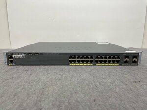 【CISCO】Catalyst C2960Xシリーズ WS-C2960X-24PS-L V02 初期化済 Ver15.0(2a)EX5