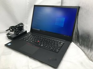 【Lenovo】ThinkPad P1 20MES02700 Core i7-8750H メモリ32GB SSD512GB NVMe NVIDIA Quadro P1000 Windows10Pro 15.6inch FHD 中古ノートPC