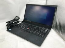 【Lenovo】ThinkPad X1 Carbon 6th 20KGSDKF01 Core i5-8350U 8GB SSD256GB NVMe WEBカメラ Windows10Pro 14inch フルHD 中古ノートPC_画像1