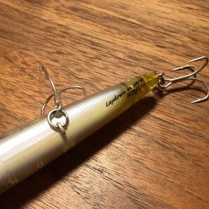 X★超美品★NORIES ノリーズ LAYDOWN MINNOW MID 110SP レイダウンミノーMID 110SP“サスペンド”「BBライブワカサギ」の画像6