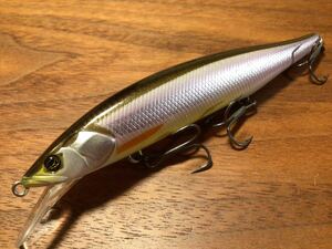 Y★美品★JACKALL ジャッカル RV MINNOW 110SP RVミノー110SP「パールワカサギ」ミノー ジャークベイト