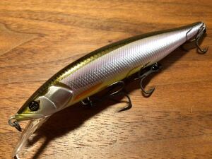 Z★美品★JACKALL ジャッカル RV MINNOW 110SP RVミノー110SP「パールワカサギ」ミノー ジャークベイト