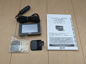 BLITZ ブリッツ TOUCH LASER タッチ レーザー TL313R レーダー探知機　美品　直結配線コード ☆