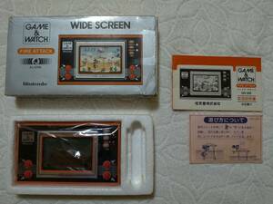 [ прекрасный товар ] nintendo Game & Watch fire attack коробка мнение есть *Nintendo GAME&WATCH FIRE ATTACK ID-29