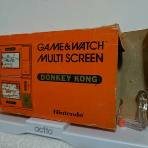 【美品】任天堂ゲームウォッチ ドンキーコング 箱説付★Nintendo GAME&WATCH DONKEY KONG DK-52の画像8