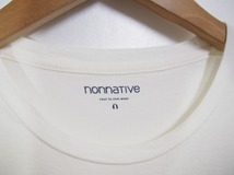 13SS nonnative ノンネイティブ 花柄 ポケット Tシャツ カットソー 白 ホワイト サイズ0 NN-C2355 409J_画像7