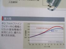 ホンダ インテグラ DC1 DC2 DB6 DB8 DB9 HONDA INTEGRA / チャンピオン スパークプラグ イリジウム 9802 4本セットです。_画像6