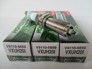 ダイハツ タント L375S L385S LA600S LA610S DAIHATSU TANTO/デンソー DENSO スパークプラグ イリジウムタフ VXUH20I V9110-5650 3本セット