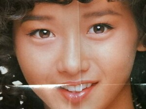 * постер Honda Minako san /ik She's * ремень часы GORO/ Shogakukan Inc. /1987