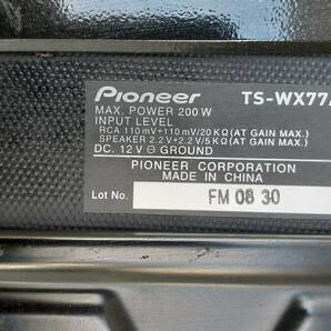 発送無料！パイオニア carrozzeria TS-WX77A パワード サブ ウーファー アンプ内蔵 カロッツェリア (JBL KICKER ALPINE precision mtx)の画像8