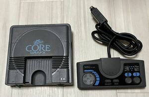 NEC PCE PC Engine CORE GRAFX engine core graphics body controller only 