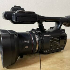 中古 Panasonic パナソニック 業務用ビデオカメラ AG-AC90A AVCHD カメラレコーダー おまけ付（ Panasonic AG-HMC155 2台）おまけは難有りの画像2