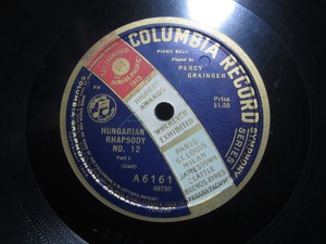 **SP record record HUNGARIAN RHAPSODY NO.12pa-si-* gray nja- gramophone for secondhand goods **[5929]