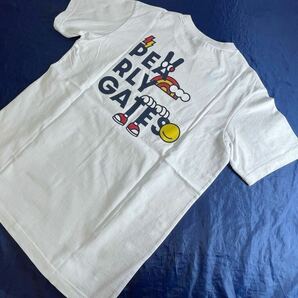 本物 新品 50439115 PEARLY GATESパーリーゲイツ/5(サイズL)超人気 どうしちゃったPG 半袖Tシャツ 日本製の画像4