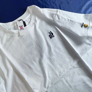 本物 新品 50439115 PEARLY GATESパーリーゲイツ/5(サイズL)超人気 どうしちゃったPG 半袖Tシャツ 日本製の画像5