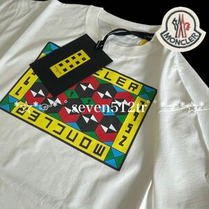 本物新品 40573206 MONCLERモンクレール/超人気(サイズXL)ジーニアス1952 TーSHIRTコラボ限定半袖Ｔシャツ 凄くカッコイイ！