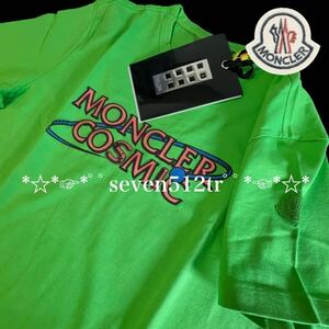 本物新品60696165 MONCLERモンクレール/超人気(サイズL)ジーニアス1952 MAGLIA TーSHIRTコラボ限定半袖Ｔシャツ 凄くカッコイイ！