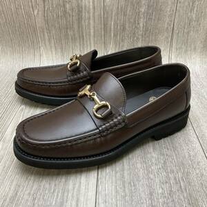 [ outlet ]Orobianco Orobianco * bit Loafer * size 40(25.0cm)* dark brown * gentleman leather shoes Italy made slip-on shoes moccasin 