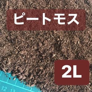 ピートモス 2L 土壌改良材 ガーデニング　アクアリウム　ブルーベリー