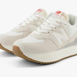 ニューバランス （new balance） （レディース） 厚底スニーカー 574+ WL574ZQDB 22.5cm