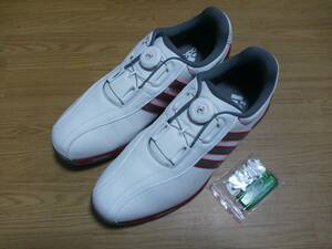 ★超美品★adidas アディダス ゴルフシューズ BOA F33363 26.5㎝ 54