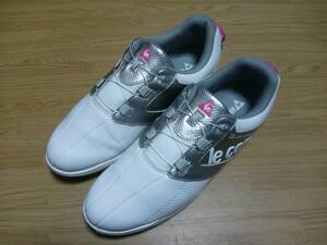 ★美品★ ルコックスポルティフゴルフ le coq sportif GOLF QQ3PJA10AT 23.5㎝ 982