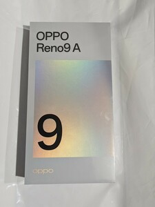 新品未開封 送料無料 OPPO Reno9 A 6.4インチ メモリー8GB ストレージ128GB ムーンホワイト ワイモバイル
