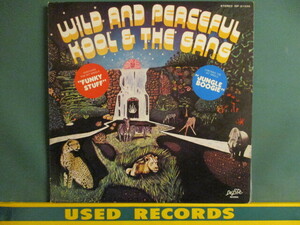 ★ Kool & The Gang ： Wild And Peaceful LP ☆ (( 70's Funk! / 「Jugnle Boogie」、「Funky Stuff」、「Hollywood Swinging」収録