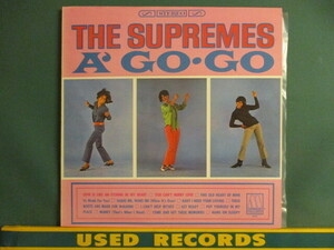 ★ The Supremes ： A' Go・Go LP ☆ (( 60's Motown Classics / 「You Can't Hurry Love」収録 / 落札5点で送料当方負担