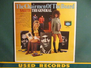 ★ The Chairmen Of The Board ： Salute The General LP ☆ (( 落札5点で送料当方負担