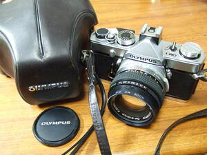 i5 OLYMPUS オリンパス OM-1 // レンズ F.Zuiko 1:1.8 f=50mm OM-SYSTEM AUTO-S フィルムカメラ 中古 未確認　本体　ジャンク