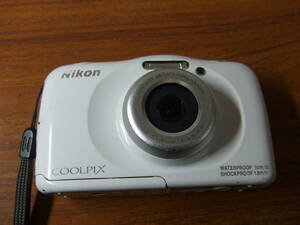 i107 コンパクトデジタルカメラ Nikon ニコン COOLPIX W150 デジカメ 本体　中古