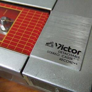 i173 victor/ビクター CQ-55 DOUBLES ポータブルカセットプレーヤー 本体 未確認 中古 ジャンク ケンウッドの画像10