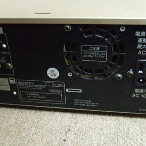 i252 SONY ソニー DV&VHS ダブルビデオデッキ WV-DR7 中古 本体 ジャンクの画像6
