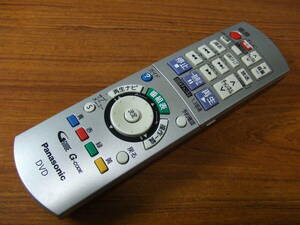 i282 パナソニック DVDレコーダー用リモコン EUR7658YE0 中古