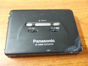 i465 Panasonic/パナソニック RQ-S40 ポータブルカセットプレーヤー 未確認　中古　本体 ジャンク