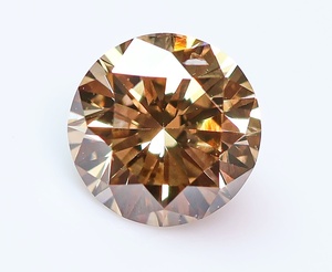 【１００円～】1.041ｃｔ！天然ダイヤ FANCY BROWN（ナチュラルカラー）SI1