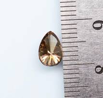 【１００円～】1.015ct！天然ダイヤ FANCY DEEP BROWN（ナチュラルカラー）SI2 ＰＳカット_画像5