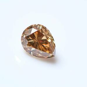 【１００円～】1.052ｃｔ！天然ダイヤ FANCY LIGHT BROWN（ナチュラルカラー）SI1 PSカットの画像2