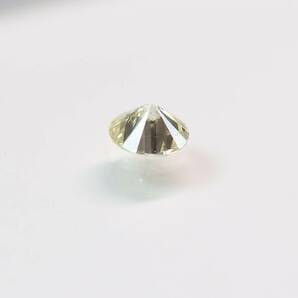 【100円～】0.279ct 天然ダイヤ Very Light Yellow(ナチュラルカラー) SI2 Very Goodの画像4